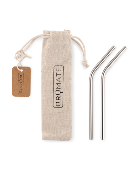 Stainless Steel Reusable Straws | Stainless | Small - Fresh Pour
