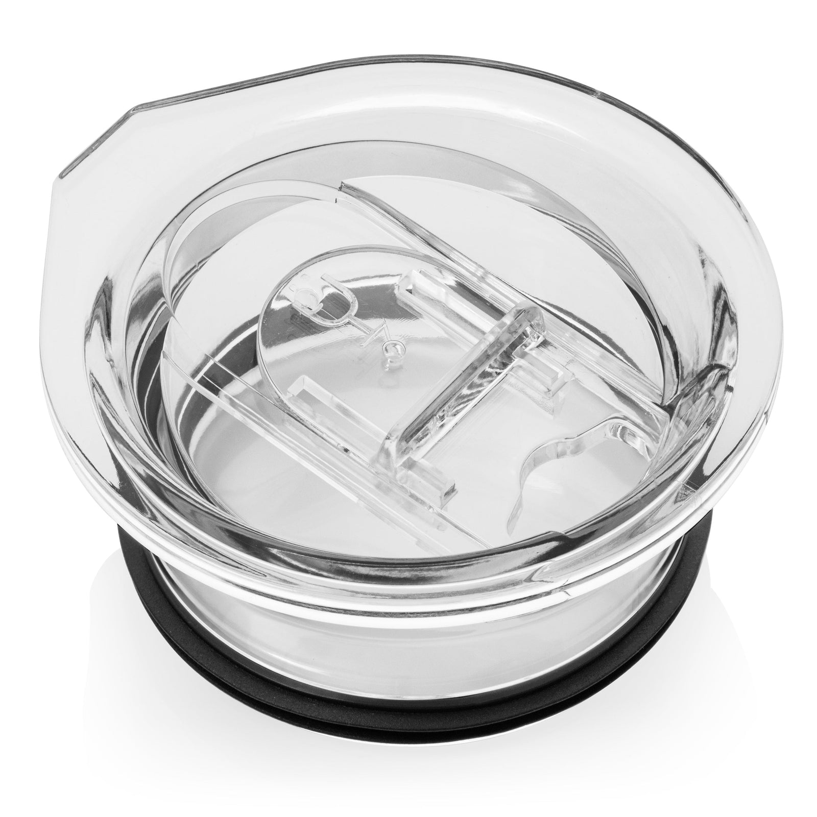 Hopsulator Slim Tumbler Lids (Clear, Black and Purple) - Outdoor Chill