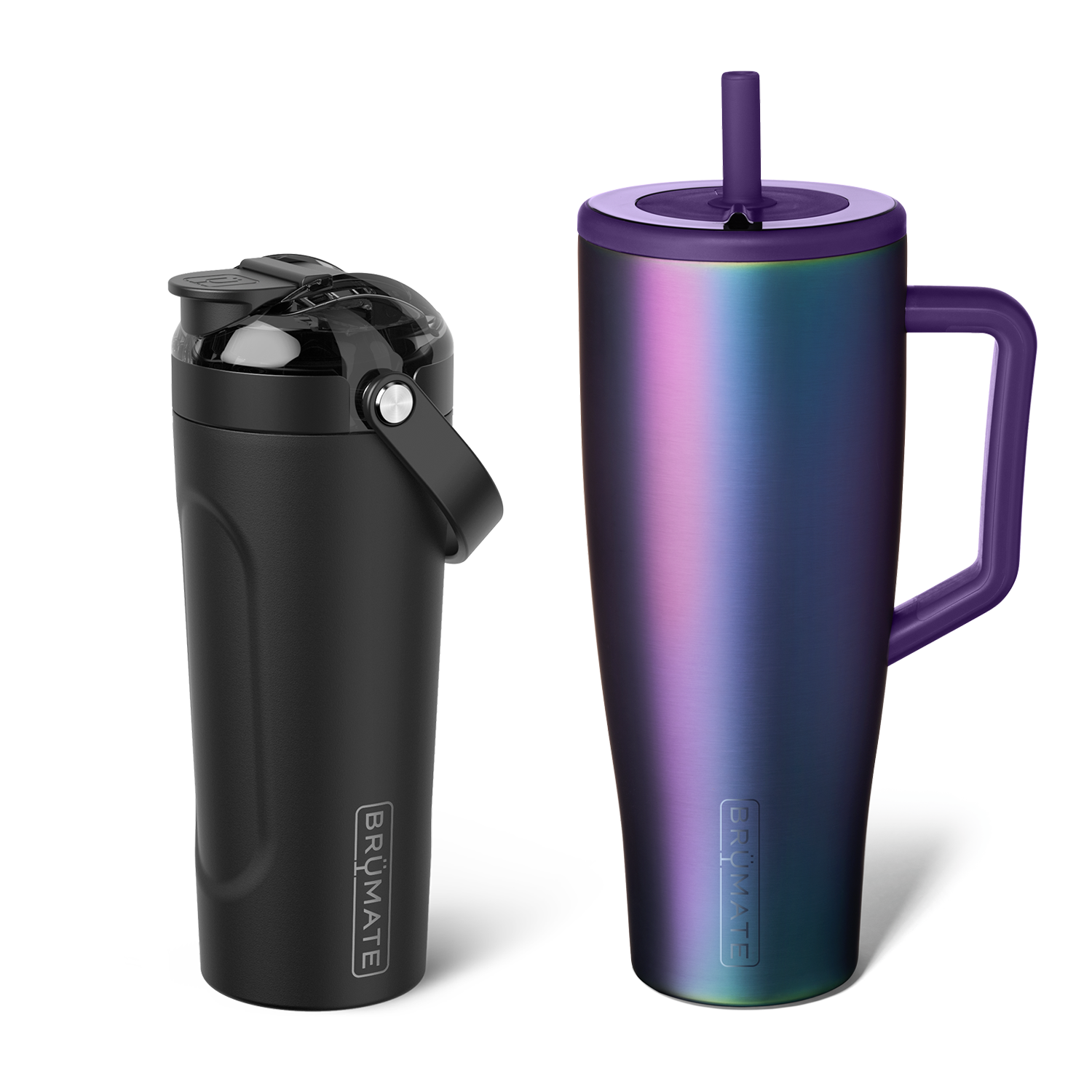Shake + Glow Bundle | Dark Aura & Matte Black | 40oz/25oz - Home Care