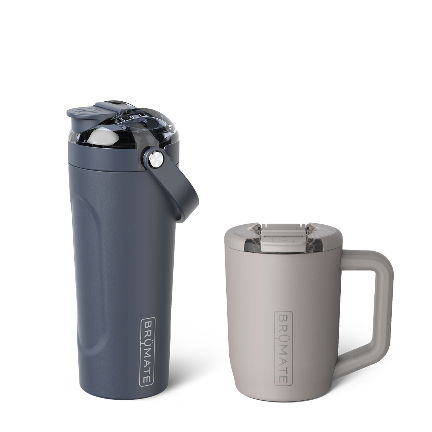 Hydrate + Caffeinate Bundle | Mocha & Nightfall Blue | 15oz/25oz - Home Care