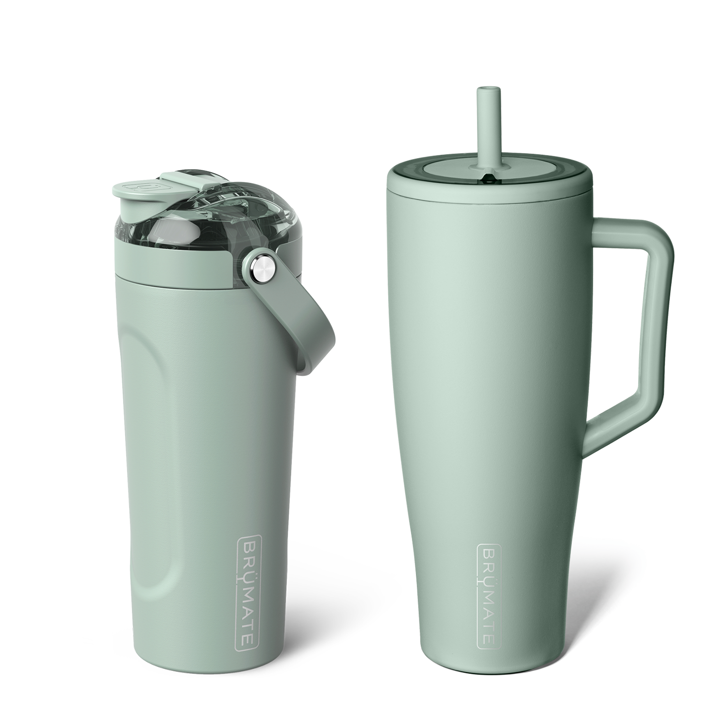 Shake + Glow Bundle | Sage | 40oz/25oz - Clean Daily