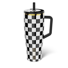 Era 40oz | Black & White Checker - Care Essentials