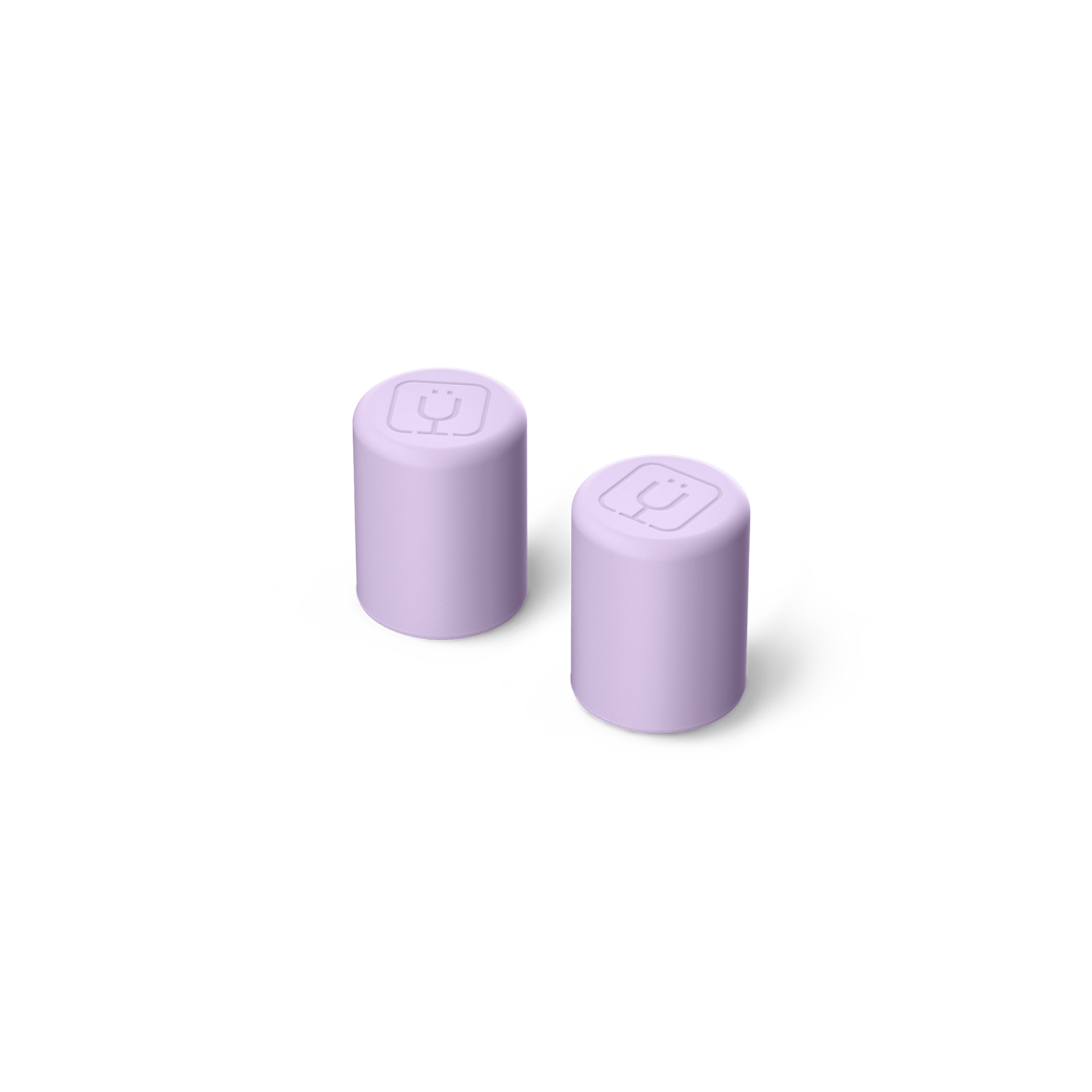 Magnetic Straw Cover | Lavender | 2-Pack - Easy Refresh