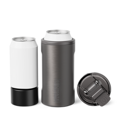 Hopsulator Trio | Black Stainless | 12/16oz Standard Cans - Clean Daily
