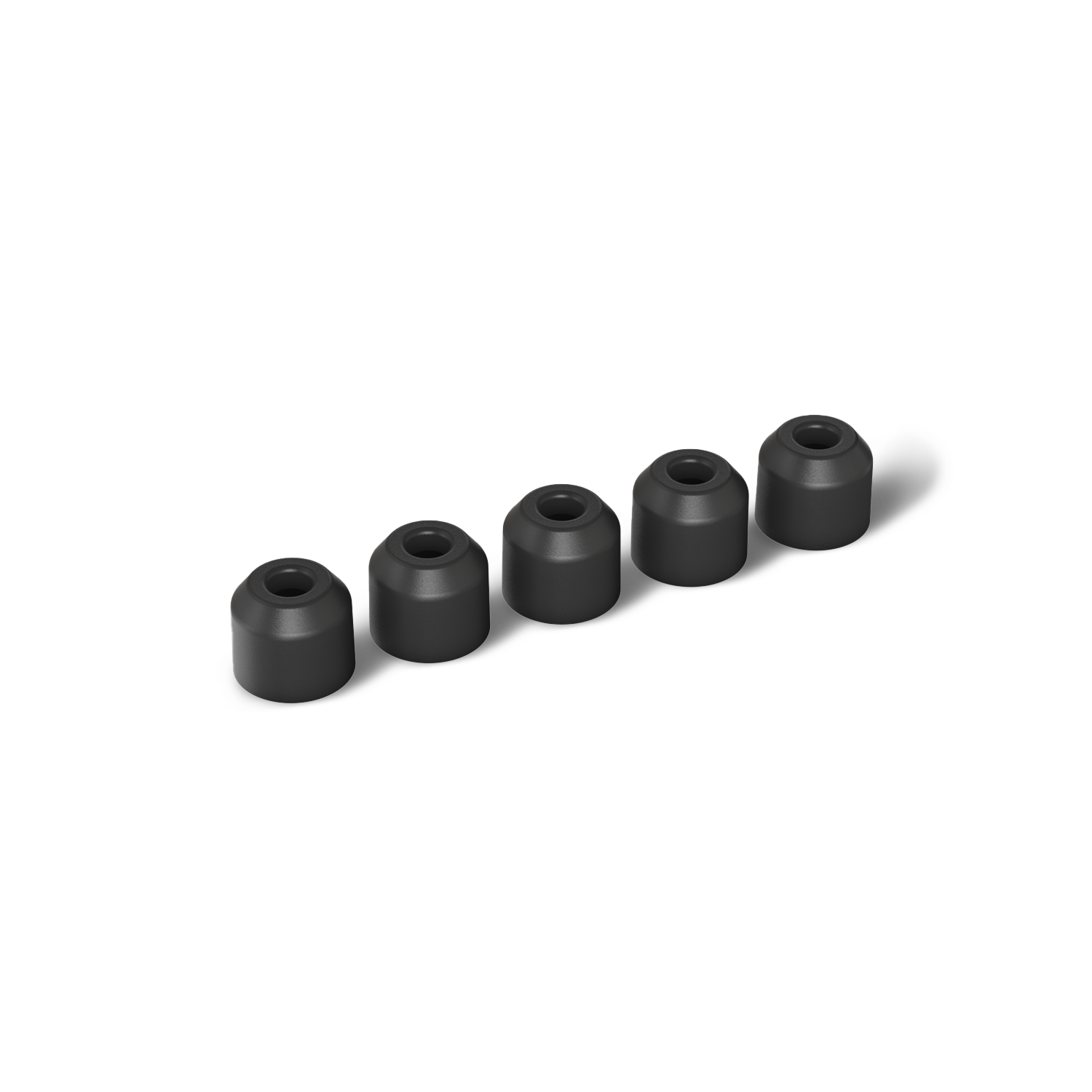 Paragon Replacement Mouth Piece - Black (Pack of 5) - Daily Fit