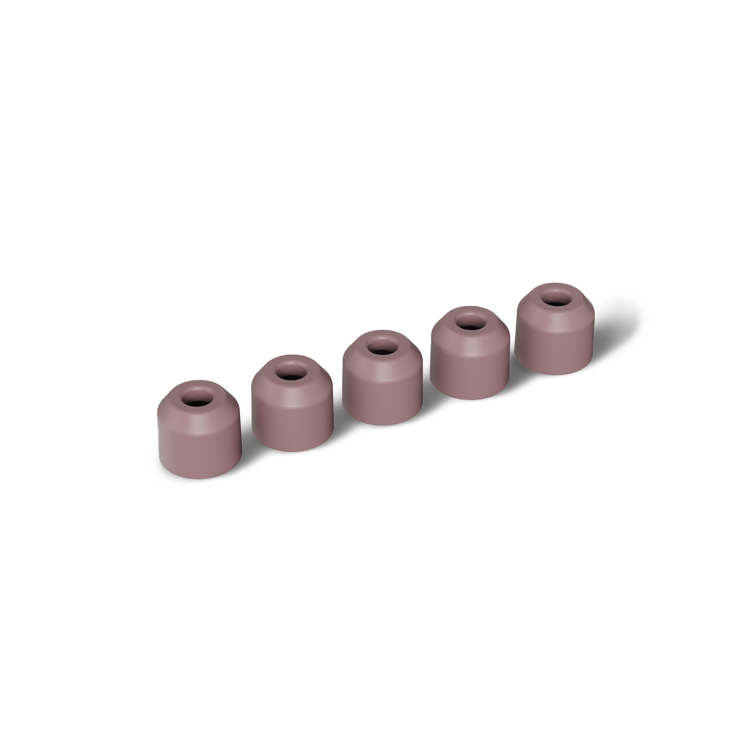 Paragon Replacement Mouth Piece - Rose Taupe (Pack of 5) - Secure Fit