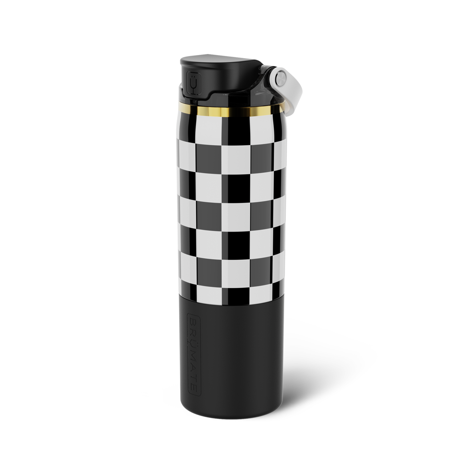 Rise 25oz | Black & White Checker - Home Care