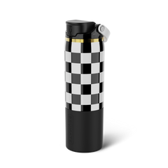 Rise 25oz | Black & White Checker - Home Care