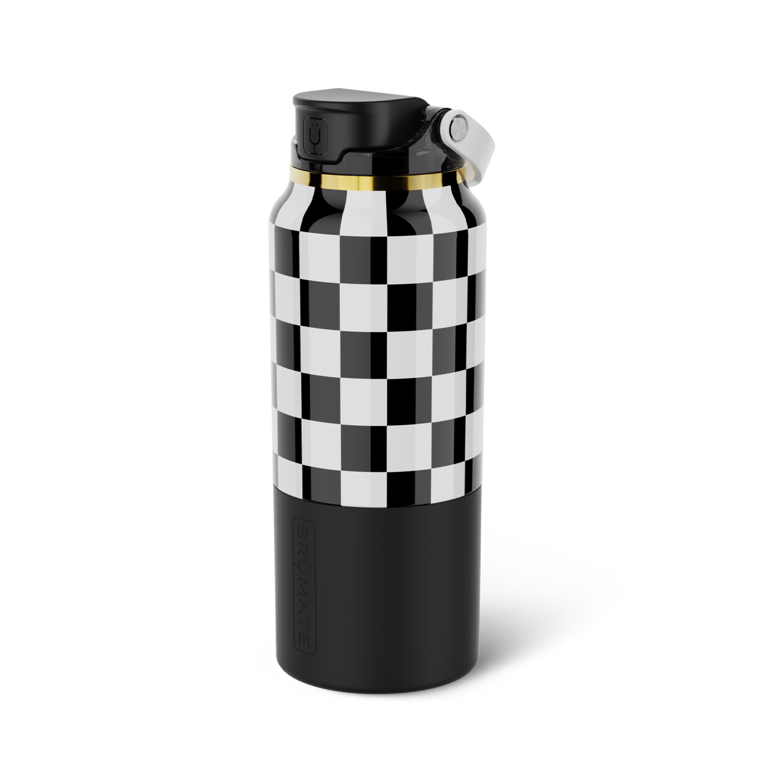 Rise 35oz | Black & White Checker - Clean Daily