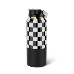 Rise 35oz | Black & White Checker - Clean Daily