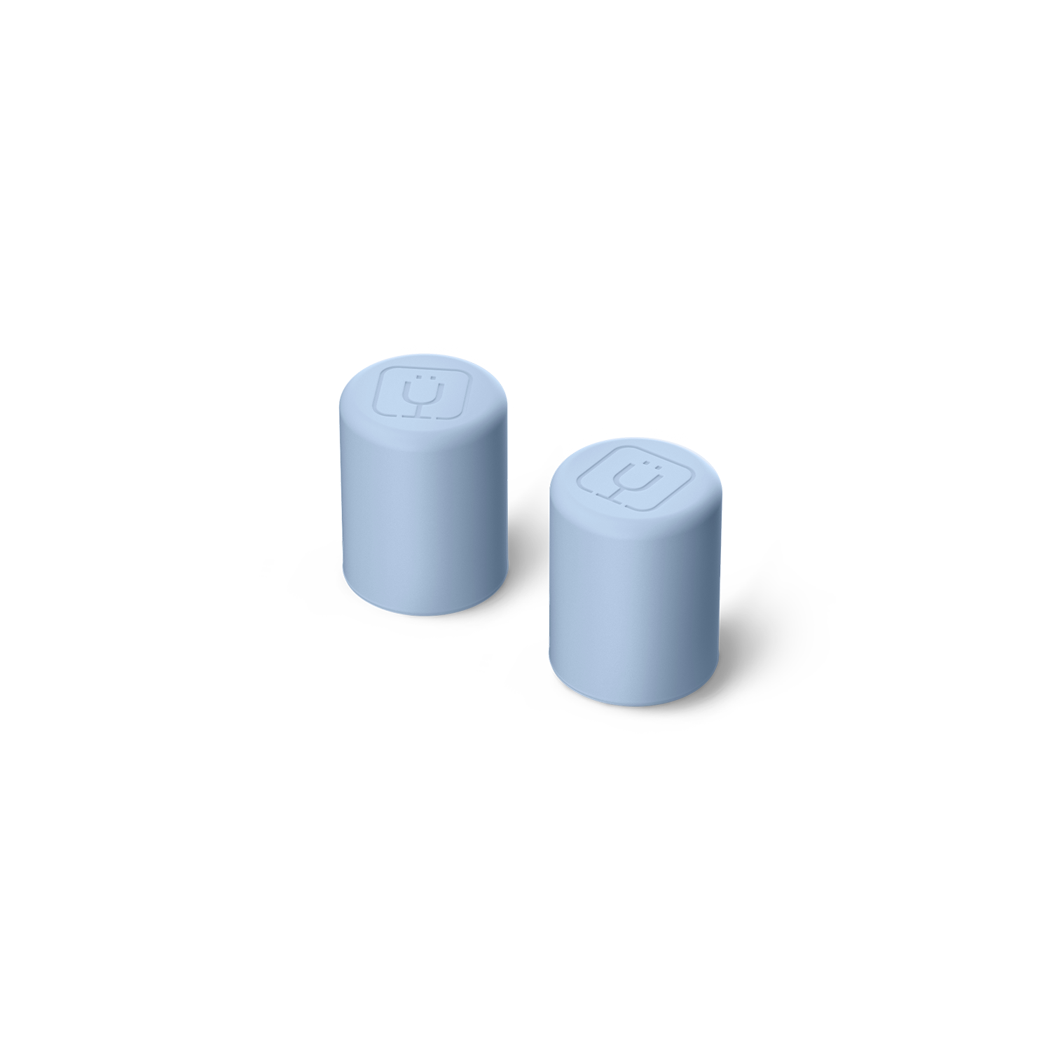 Magnetic Straw Covers | Capri | 2-Pack - Secure Fit