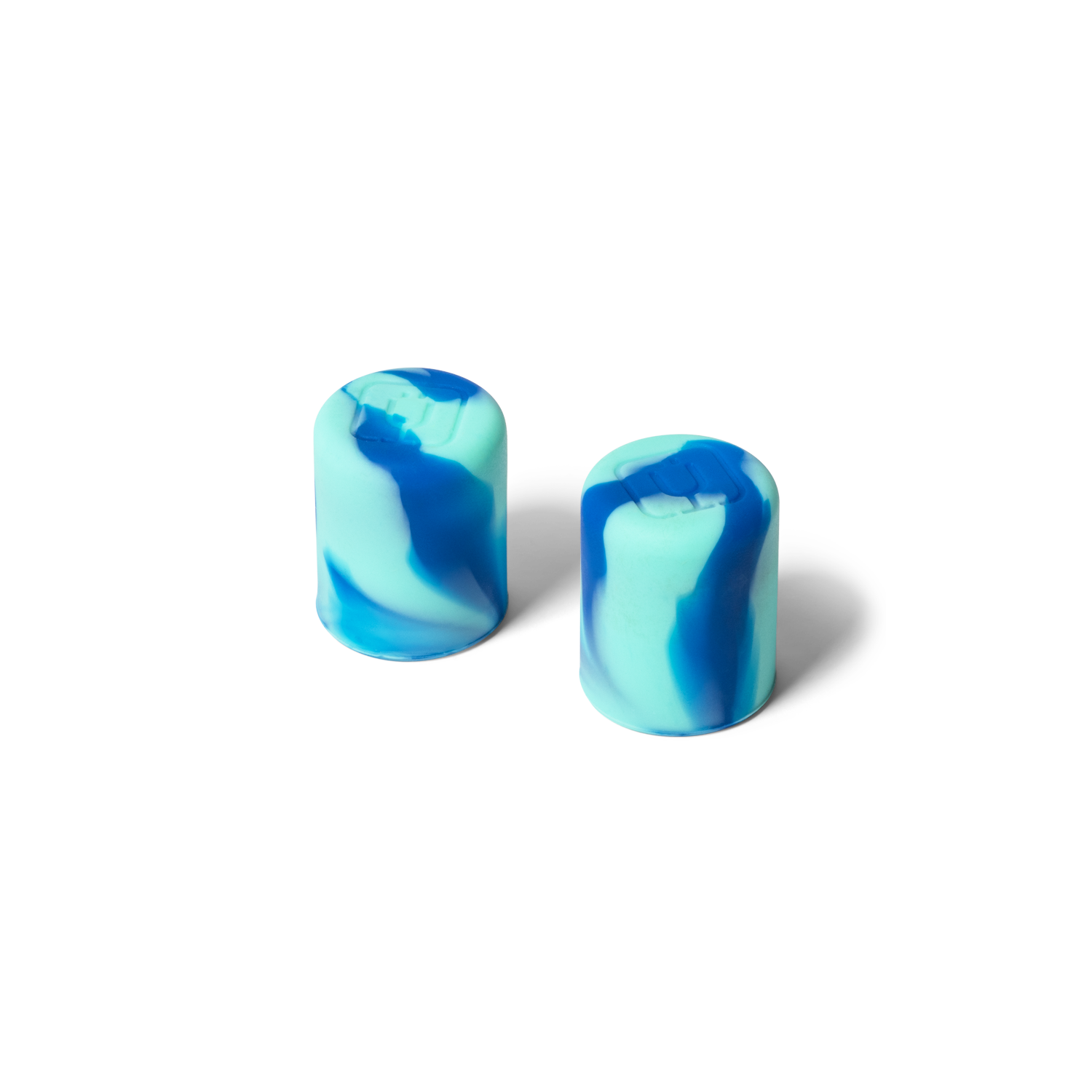 Magnetic Straw Cover | Ocean Swirl | 2-Pack - Daily Fit