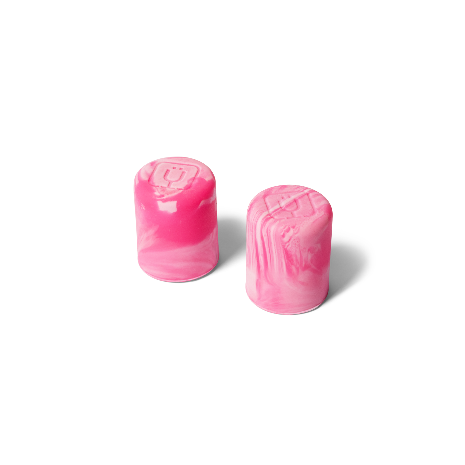 Magnetic Straw Cover | Pink Swirl | 2-Pack - Daily Seal