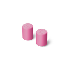 Magnetic Straw Cover | Pink Gingham | 2-Pack - Secure Fit