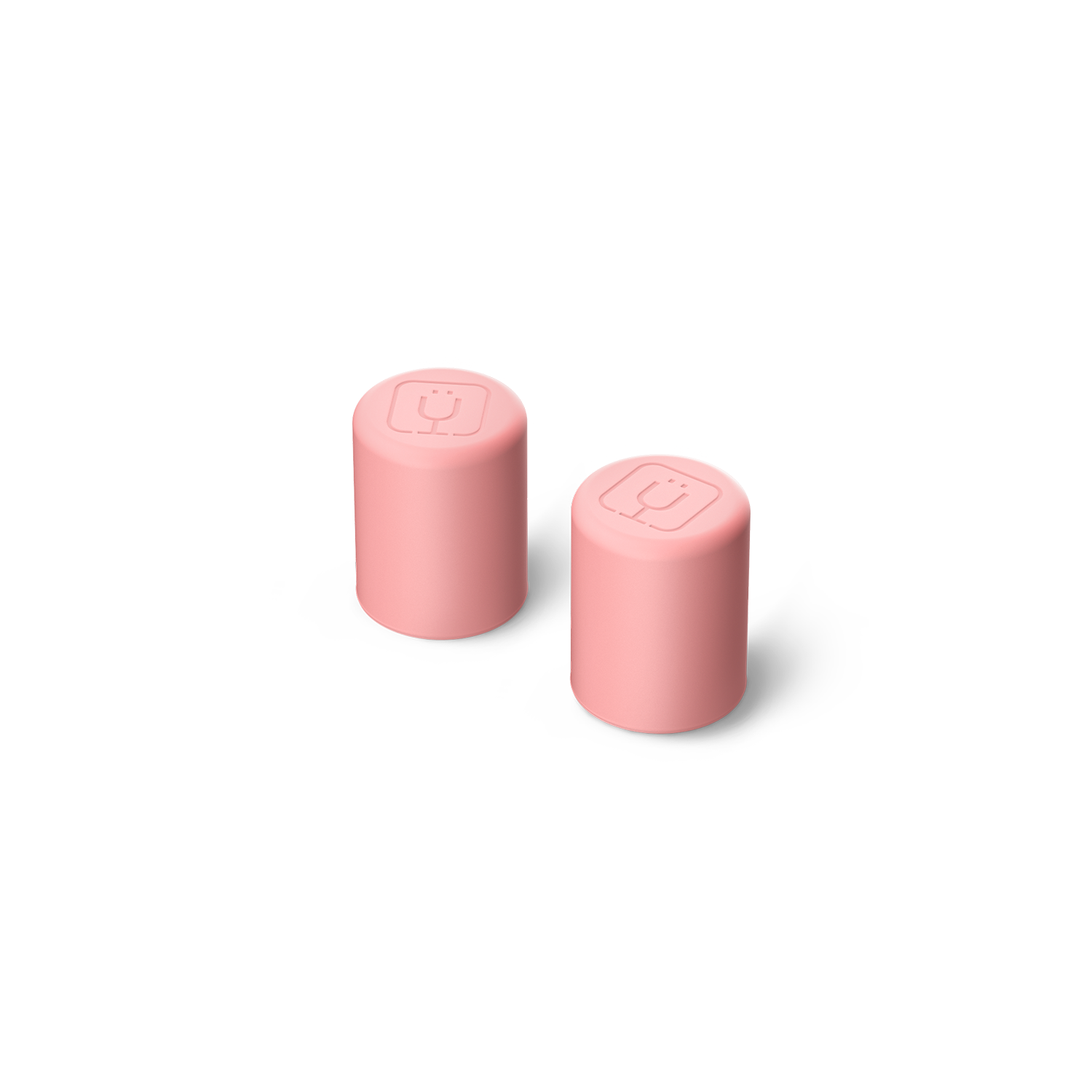 Magnetic Straw Cover | Guava | 2-Pack - Daily Fit