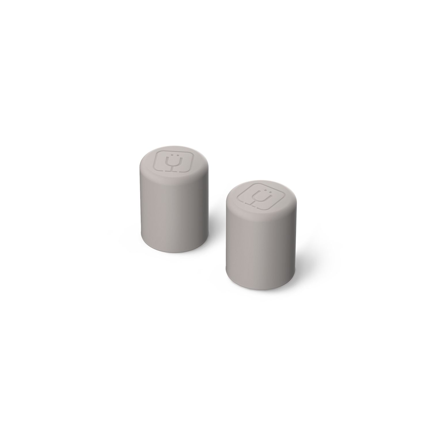 Magnetic Straw Cover | Mocha | 2-Pack - Secure Fit