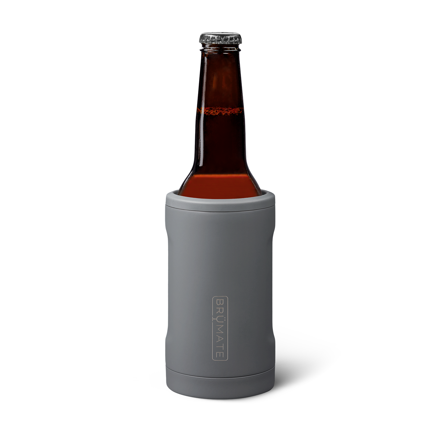 Hopsulator Bott'l | Matte Gray | 12oz Bottles - Daily Chill